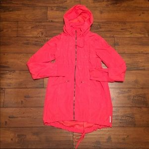 Mondetta trench style Rain Jacket size Small